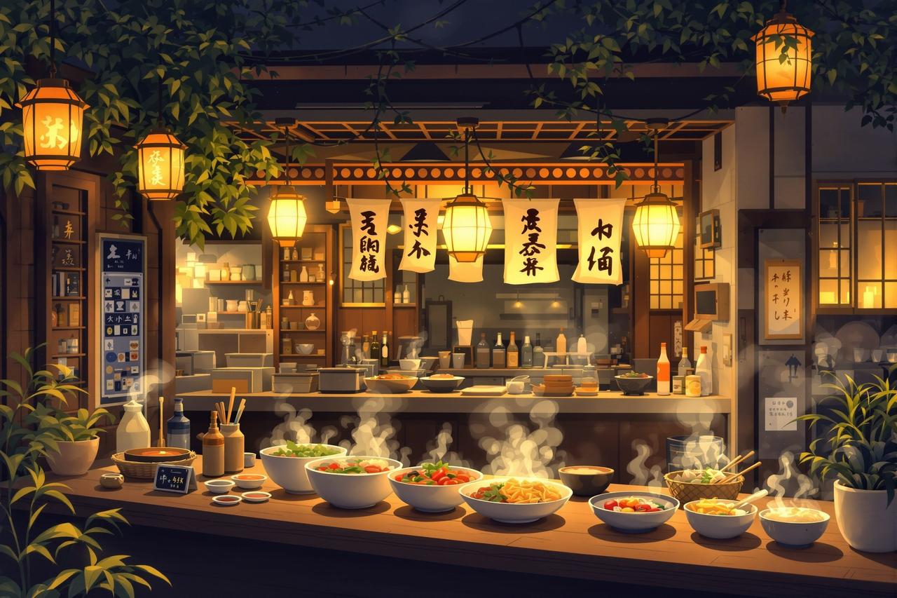 深夜小食堂 - ai小短剧作品